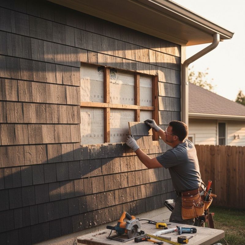 Local Siding Repair pros at work